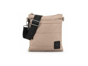 Cartera Bandolera Clasica Amayra en Beige